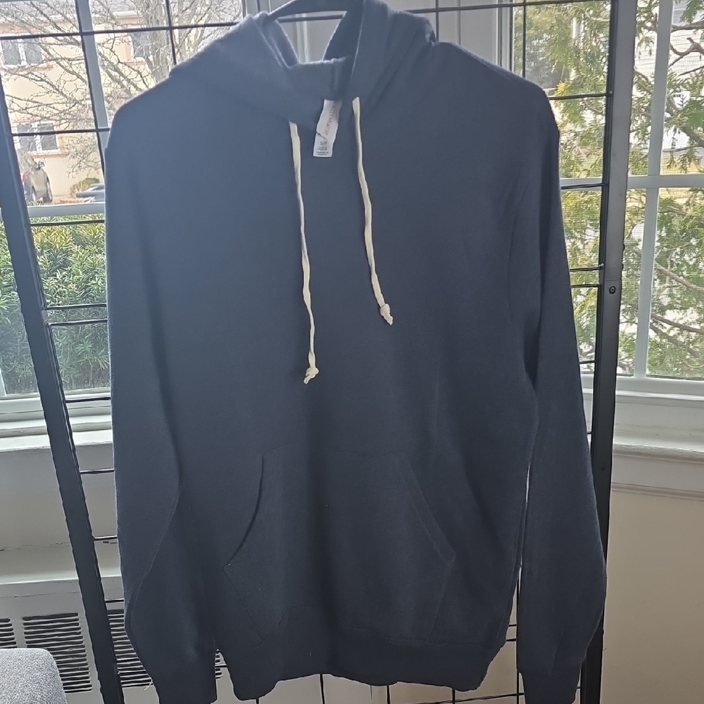 Alternative Men's Dark Blue Hoodie Sweater